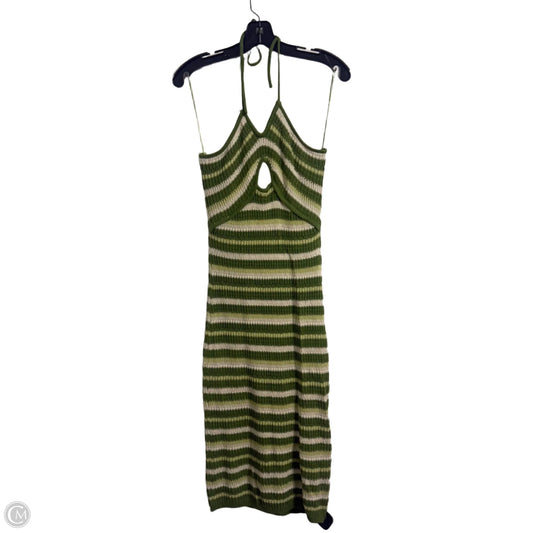 Dress Casual Midi By Clothes Mentor In Green, Size: M