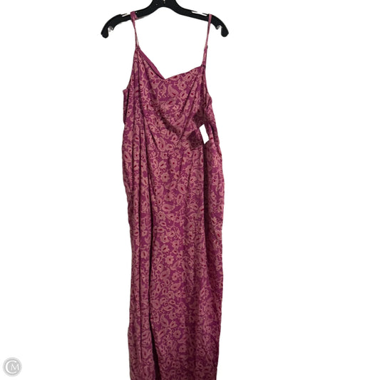Jumpsuit By Knox Rose In Purple, Size: Xxl