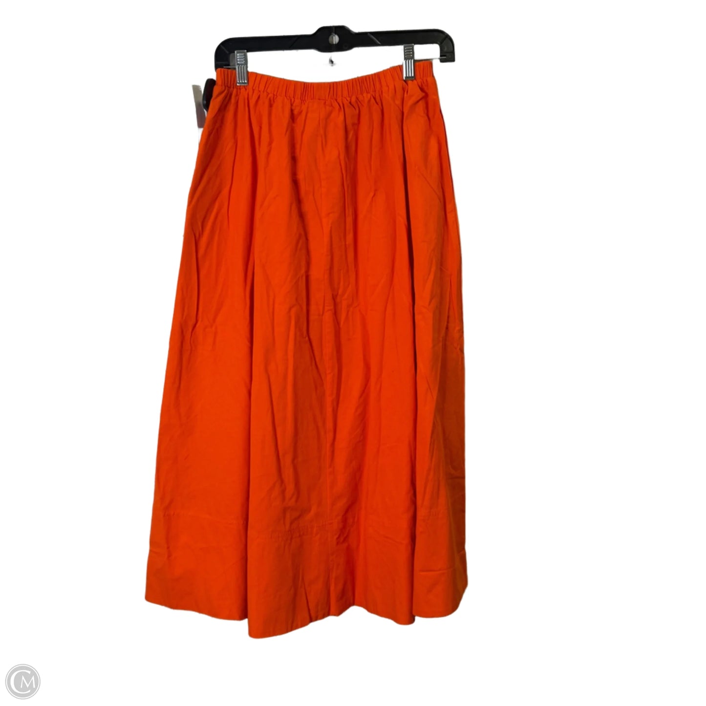Skirt Midi By Double Zero In Orange, Size: S