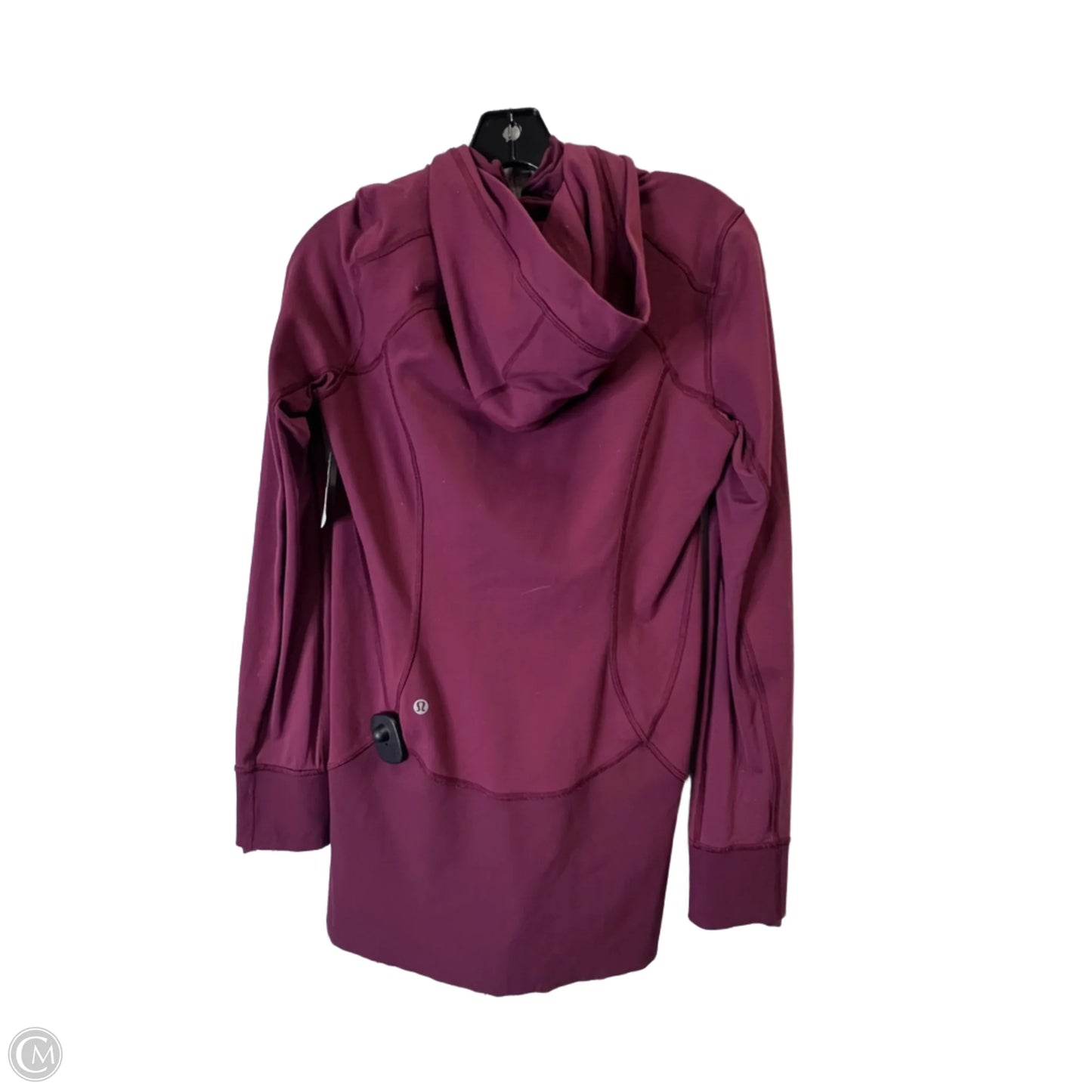 Athletic Jacket By Lululemon In Red, Size: 8