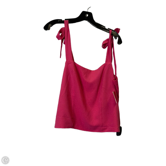 Top Sleeveless By Old Navy In Pink, Size: M