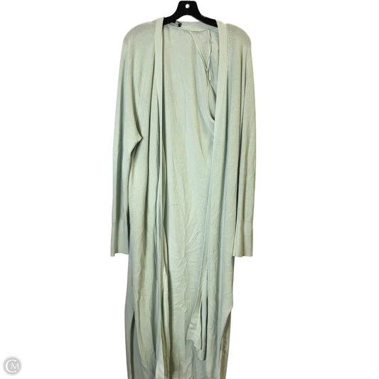 Sweater Cardigan By Ann Taylor In Blue, Size: Xl
