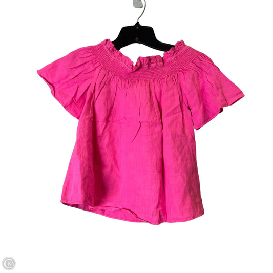 Top Short Sleeve By Lilly Pulitzer In Pink, Size: Xs