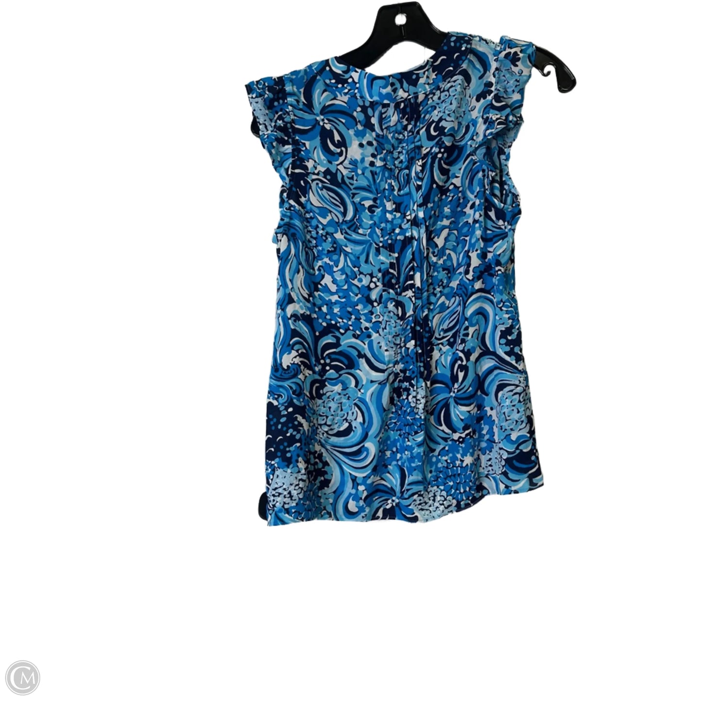 Top Sleeveless By Lilly Pulitzer In Blue, Size: Xs