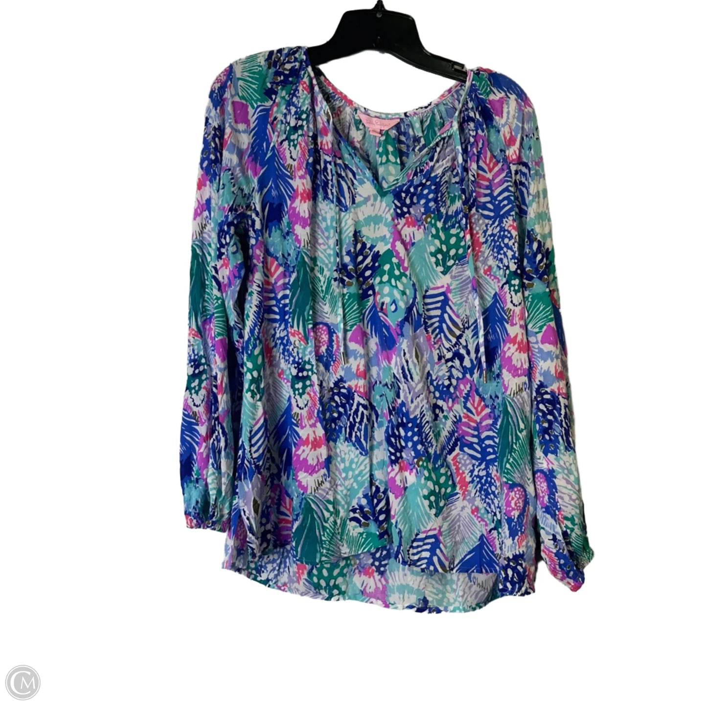 Top Long Sleeve By Lilly Pulitzer In Multi-colored, Size: M