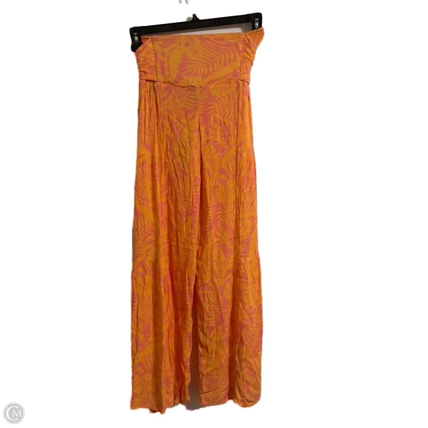 Pants Wide Leg By Clothes Mentor In Orange & Pink, Size: S