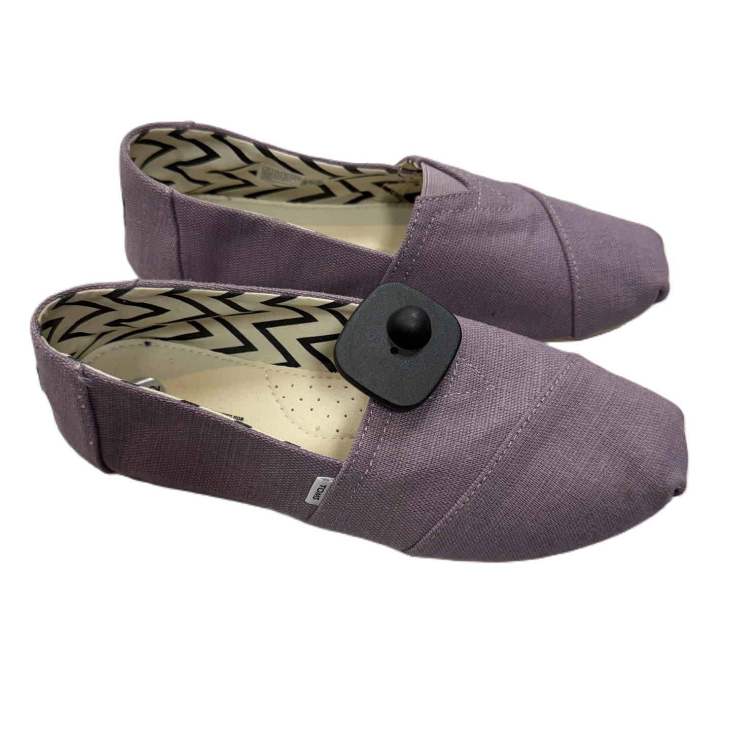 Shoes Flats By Toms In Purple, Size: 9.5