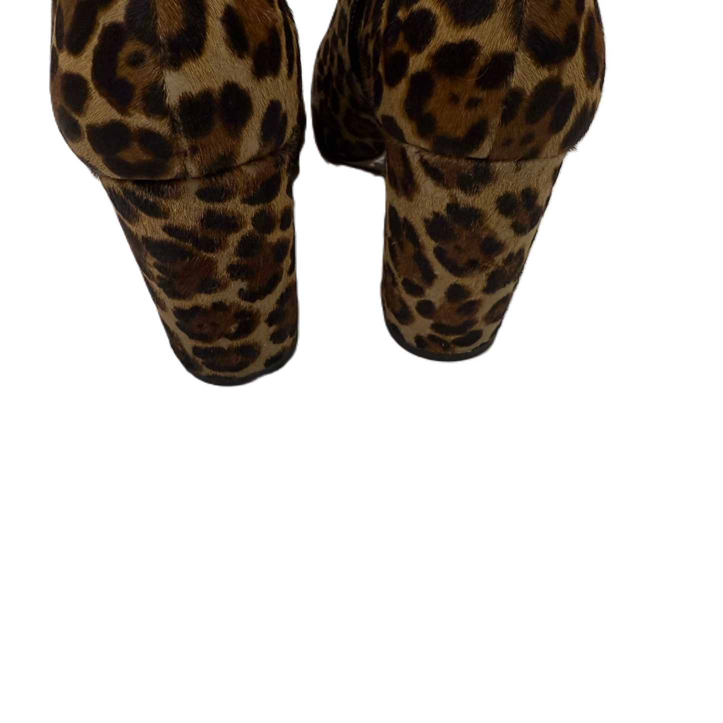 Shoes Heels Block By Ann Taylor In Animal Print, Size: 6