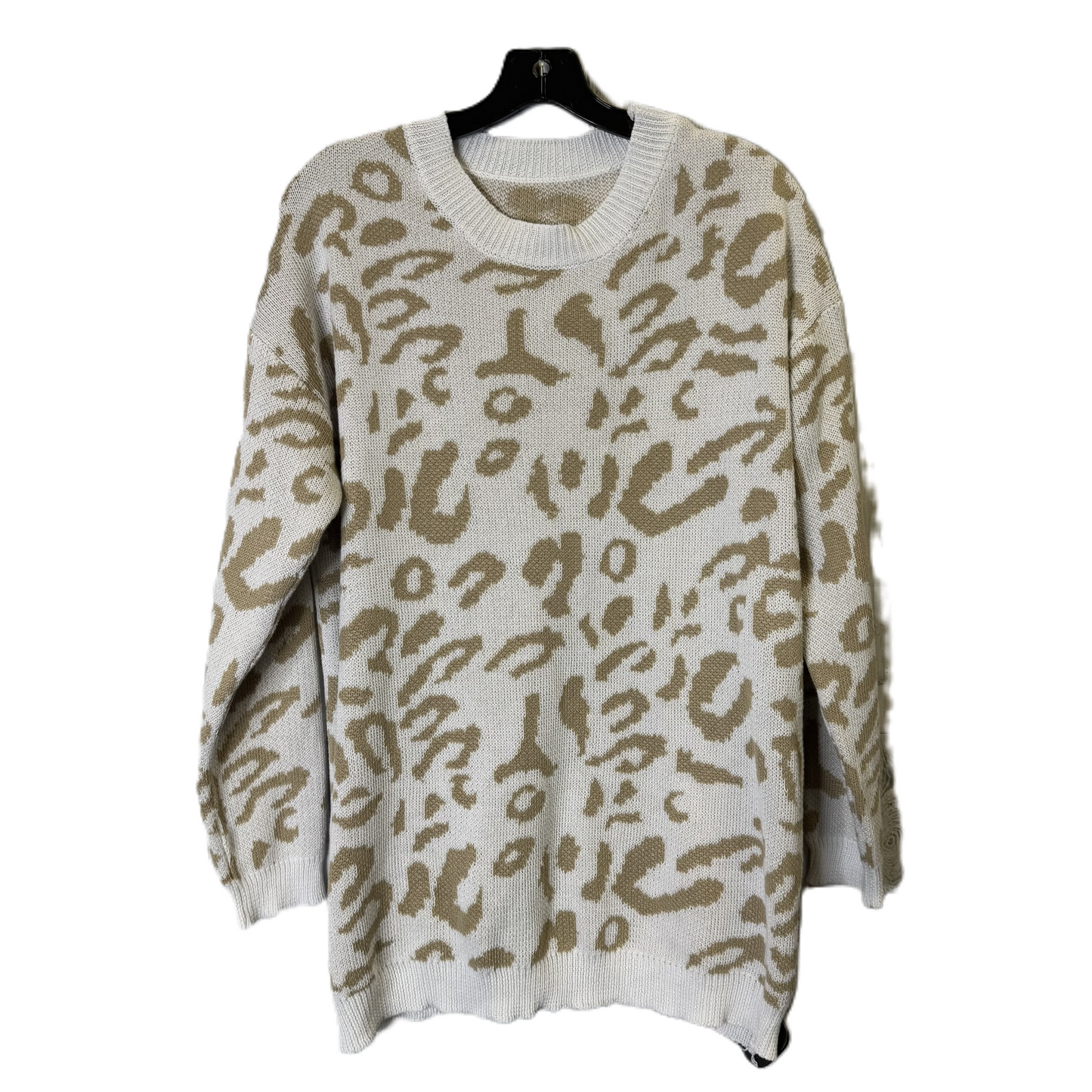 Sweater By Clothes Mentor In Cream, Size: S
