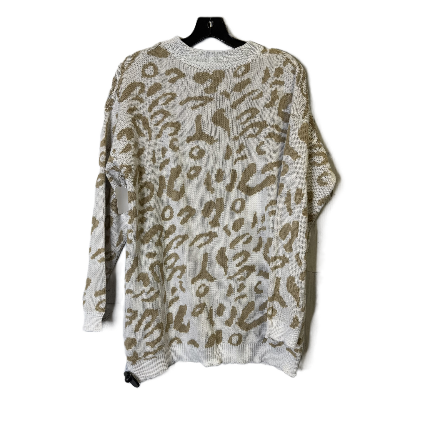 Sweater By Clothes Mentor In Cream, Size: S