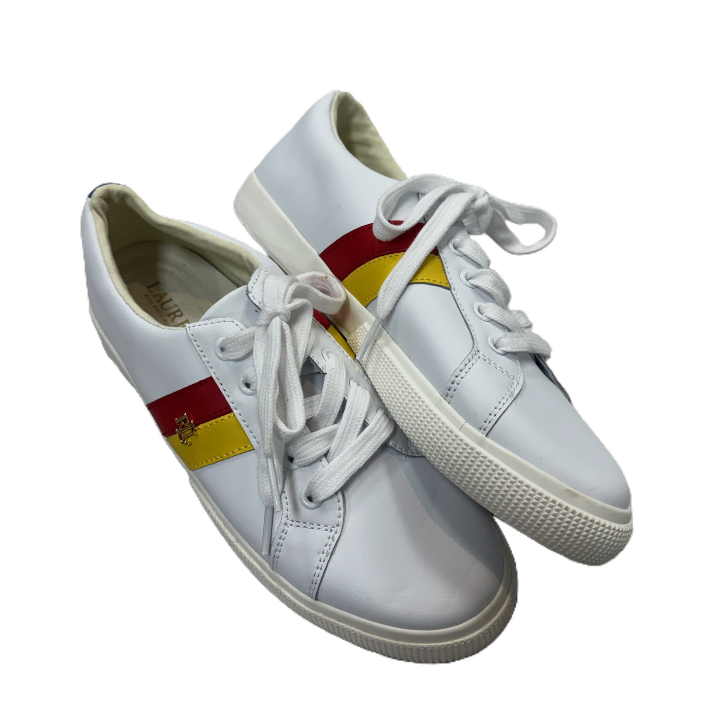 Shoes Sneakers By Lauren By Ralph Lauren In White, Size: 8.5