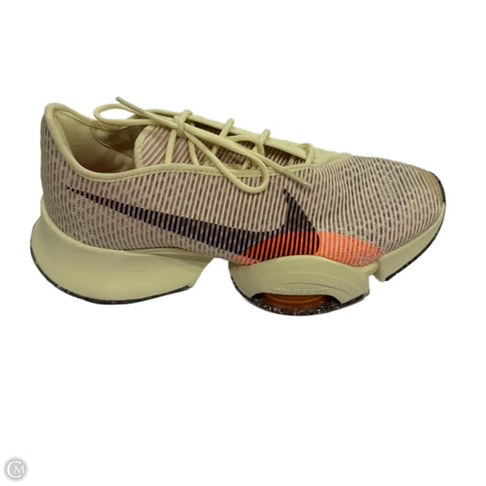 Shoes Athletic By Nike In Cream, Size: 10