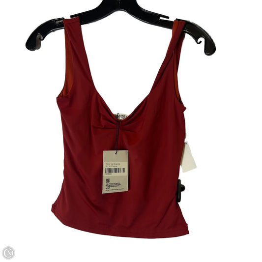 Top Sleeveless By Clothes Mentor In Red, Size: Xs