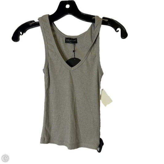 Top Sleeveless By Clothes Mentor In Grey, Size: Xs