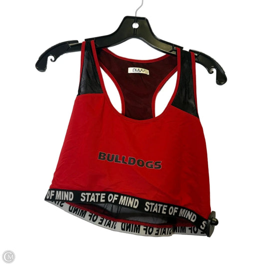 Athletic Bra By Clothes Mentor In Red, Size: Xl