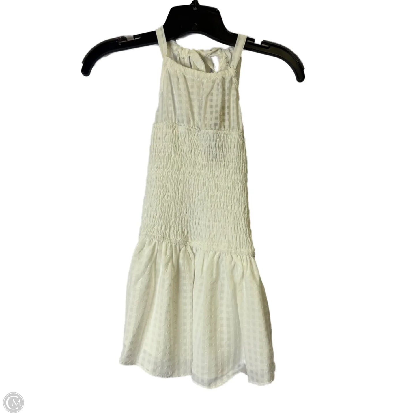 Top Sleeveless By Clothes Mentor In White, Size: S