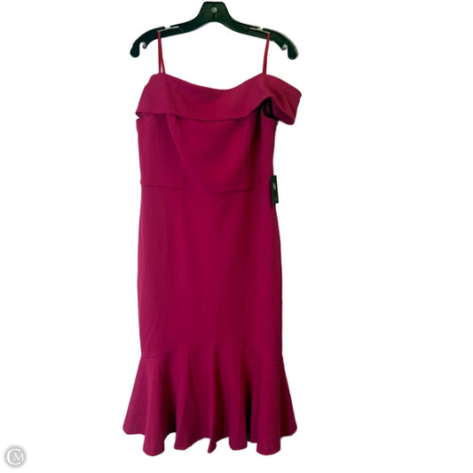 Dress Casual Midi By Marina In Pink, Size: 12