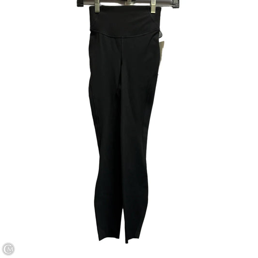 Athletic Leggings By Lululemon In Black, Size: 0