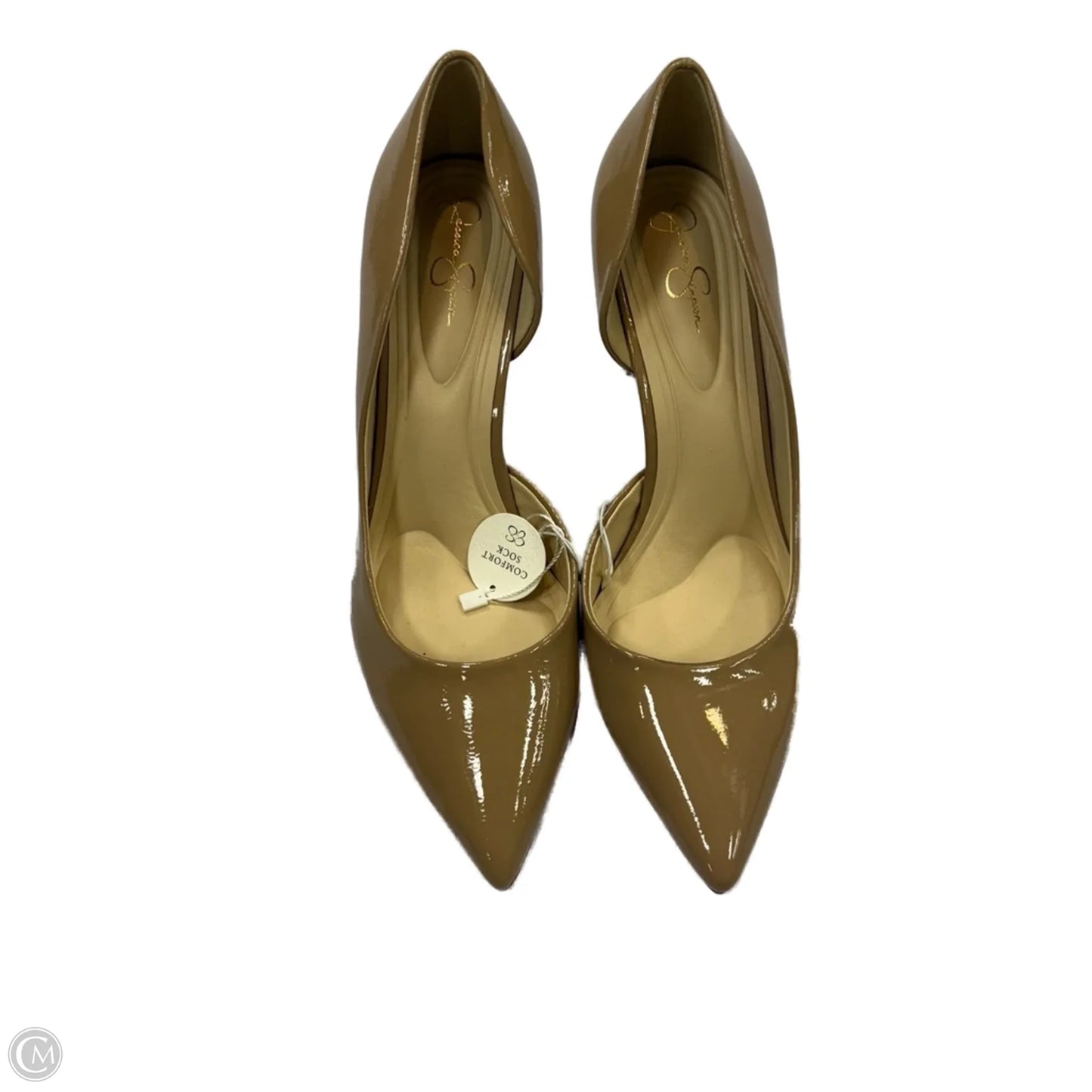 Shoes Heels Stiletto By Jessica Simpson In Beige, Size: 10