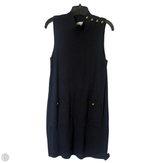 Dress Sweater By Free Assembly In Navy, Size: L