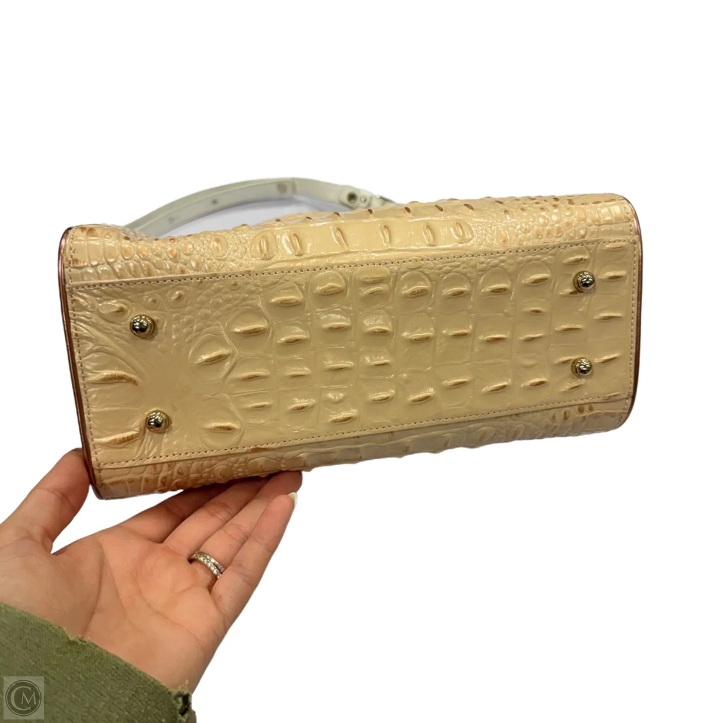 Handbag Designer By Brahmin, Size: Medium