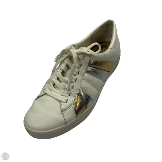 Shoes Designer By Michael By Michael Kors In White, Size: 10