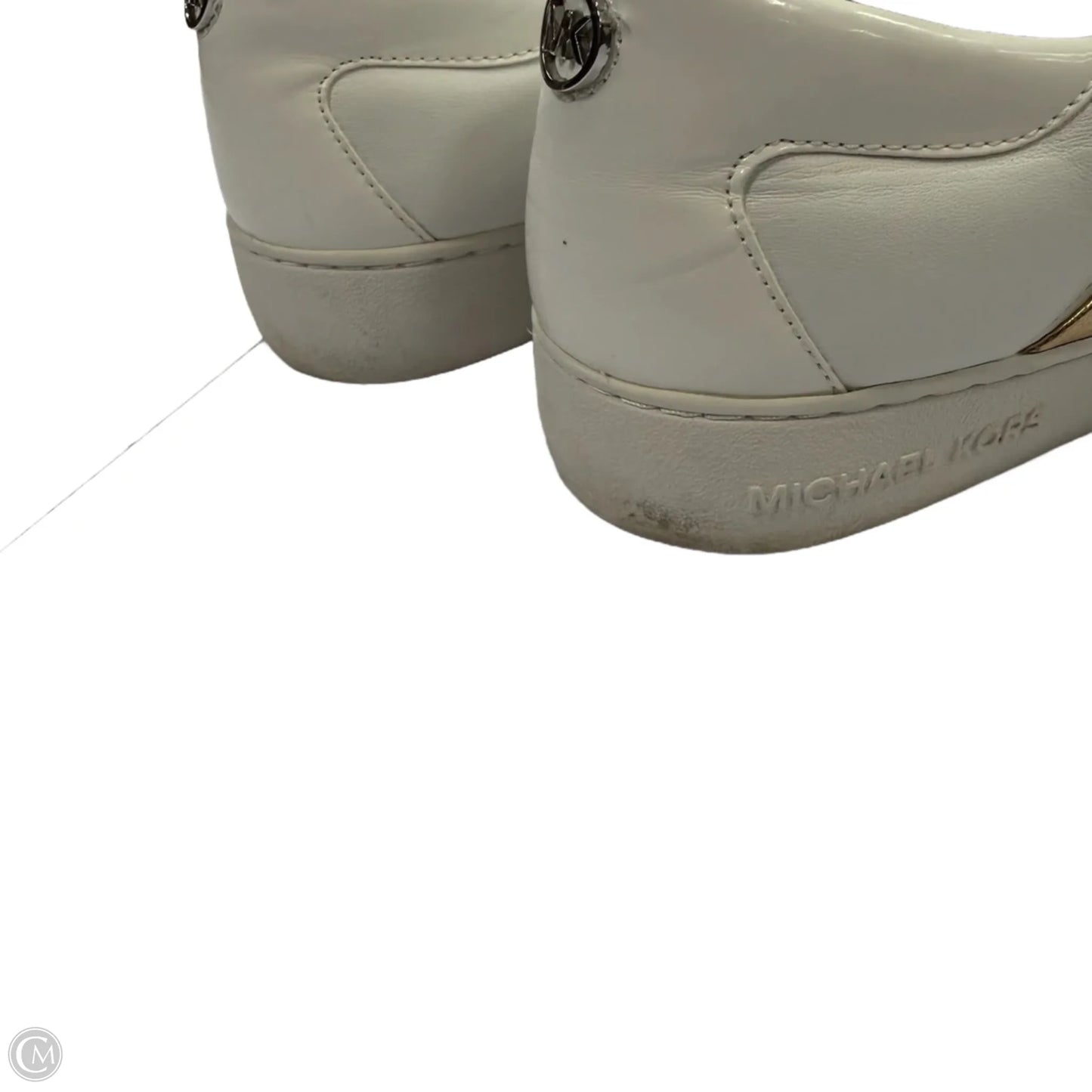 Shoes Designer By Michael By Michael Kors In White, Size: 10