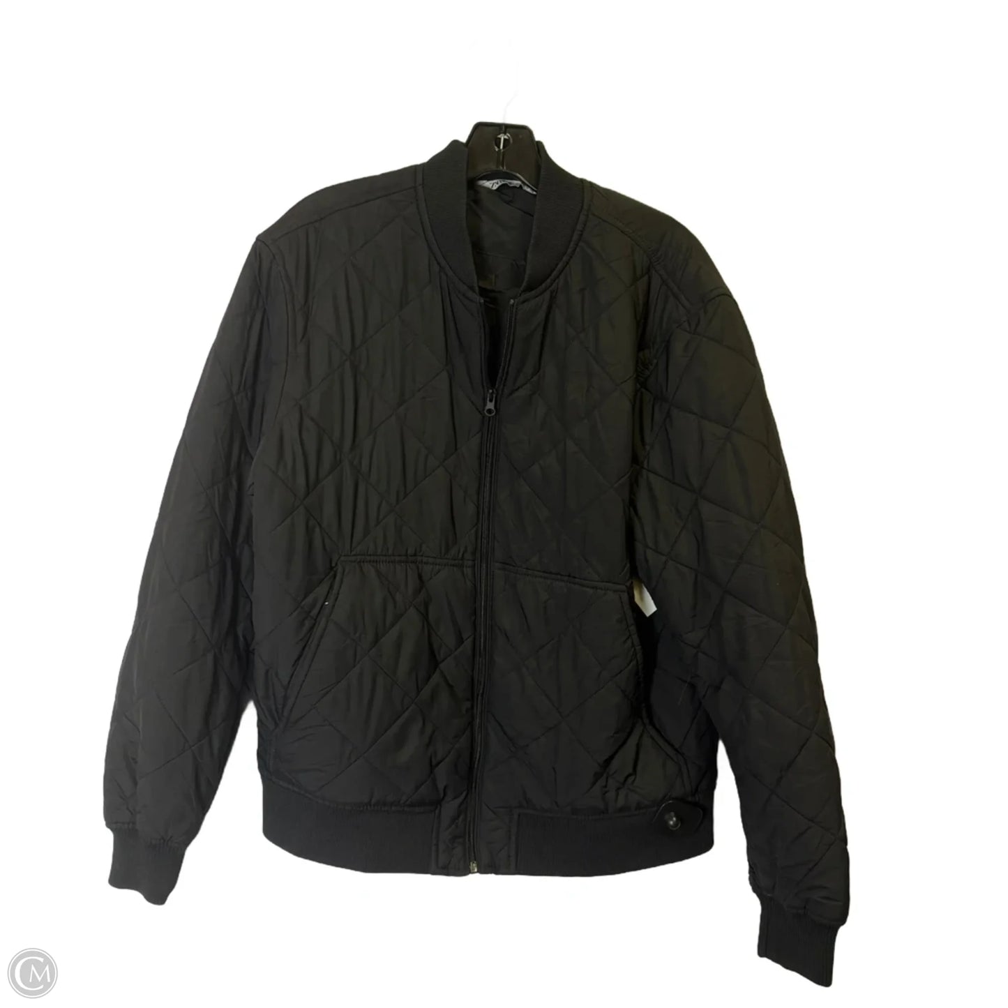 Jacket Puffer & Quilted By Zara In Black, Size: L