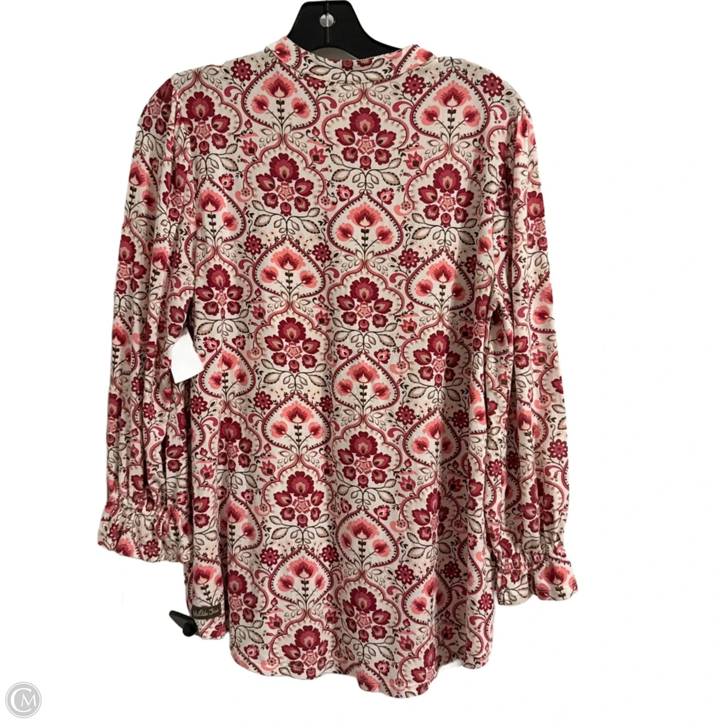 Top Long Sleeve By Matilda Jane In Red, Size: M