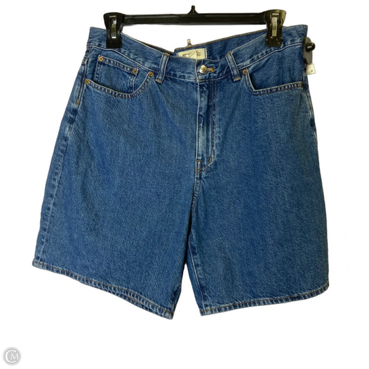 Shorts By Madewell In Blue Denim, Size: 10