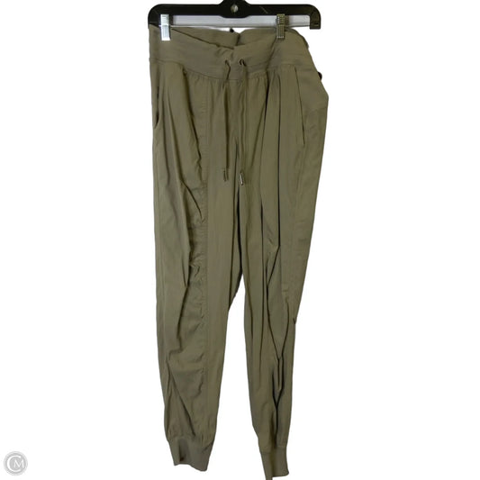 Athletic Pants By Lululemon In Tan, Size: 10