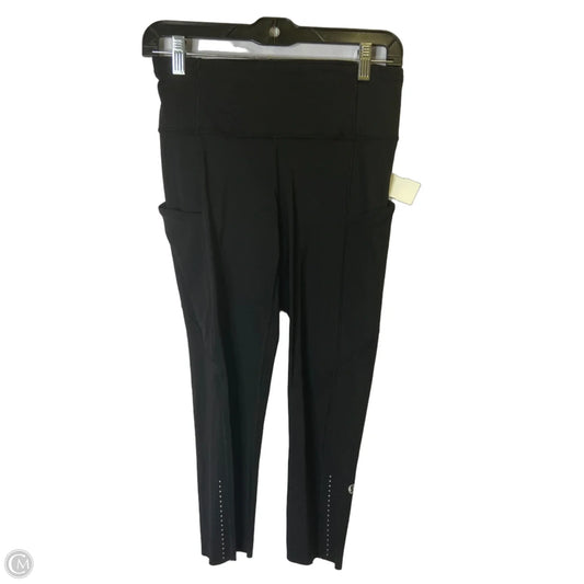 Athletic Leggings Capris By Lululemon In Black, Size: 6
