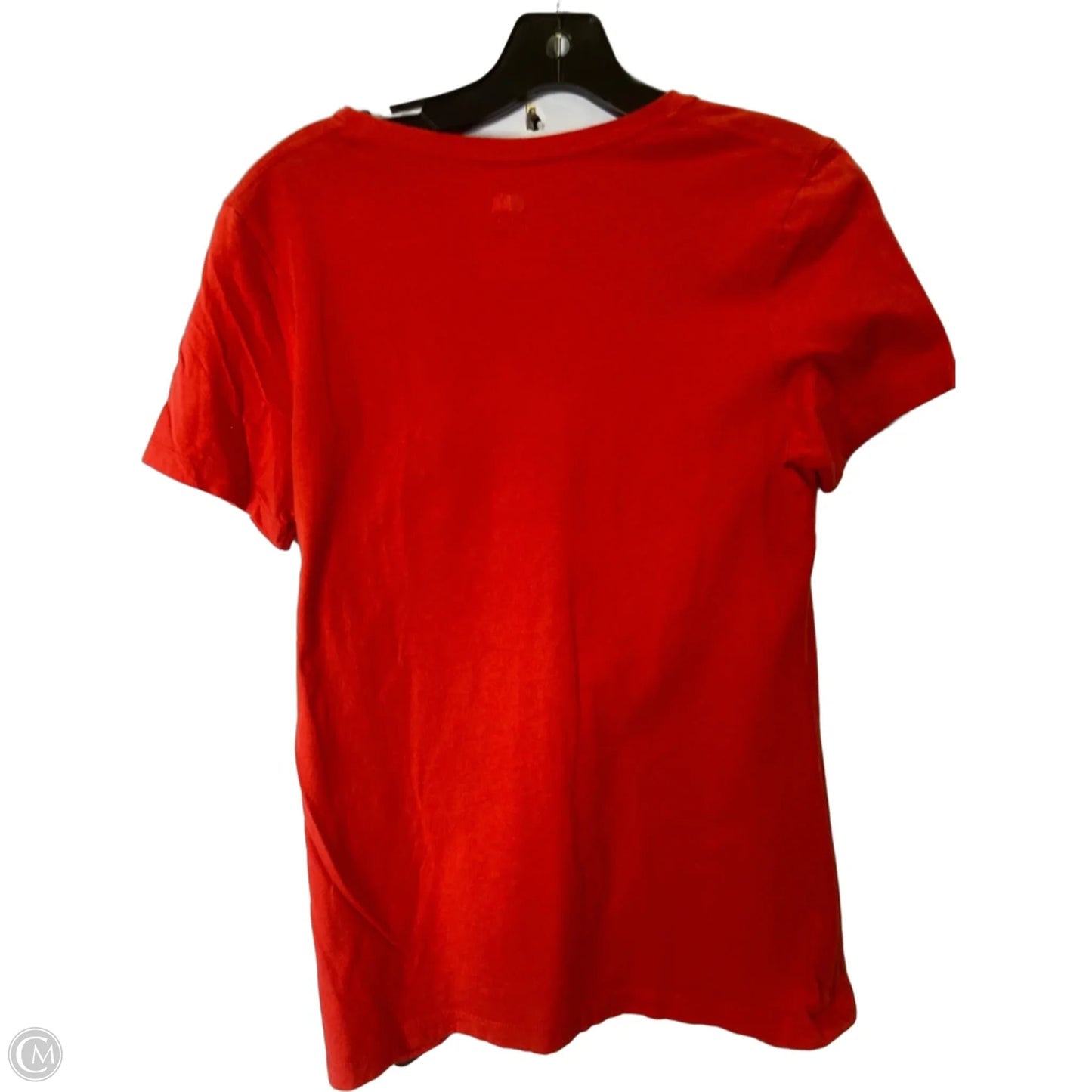Top Short Sleeve By Clothes Mentor In Red, Size: M