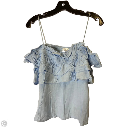 Top Sleeveless By Sienna Sky In Blue, Size: Xl