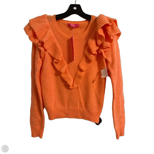 Sweater By Cmc In Orange, Size: Xxs
