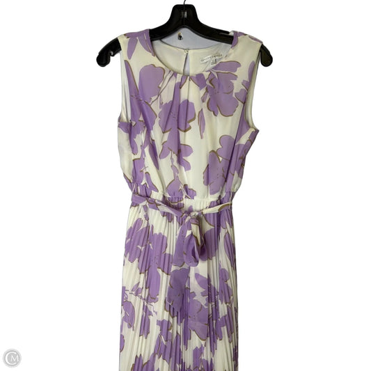 Dress Casual Maxi By Sandra Darren In Purple, Size: 8