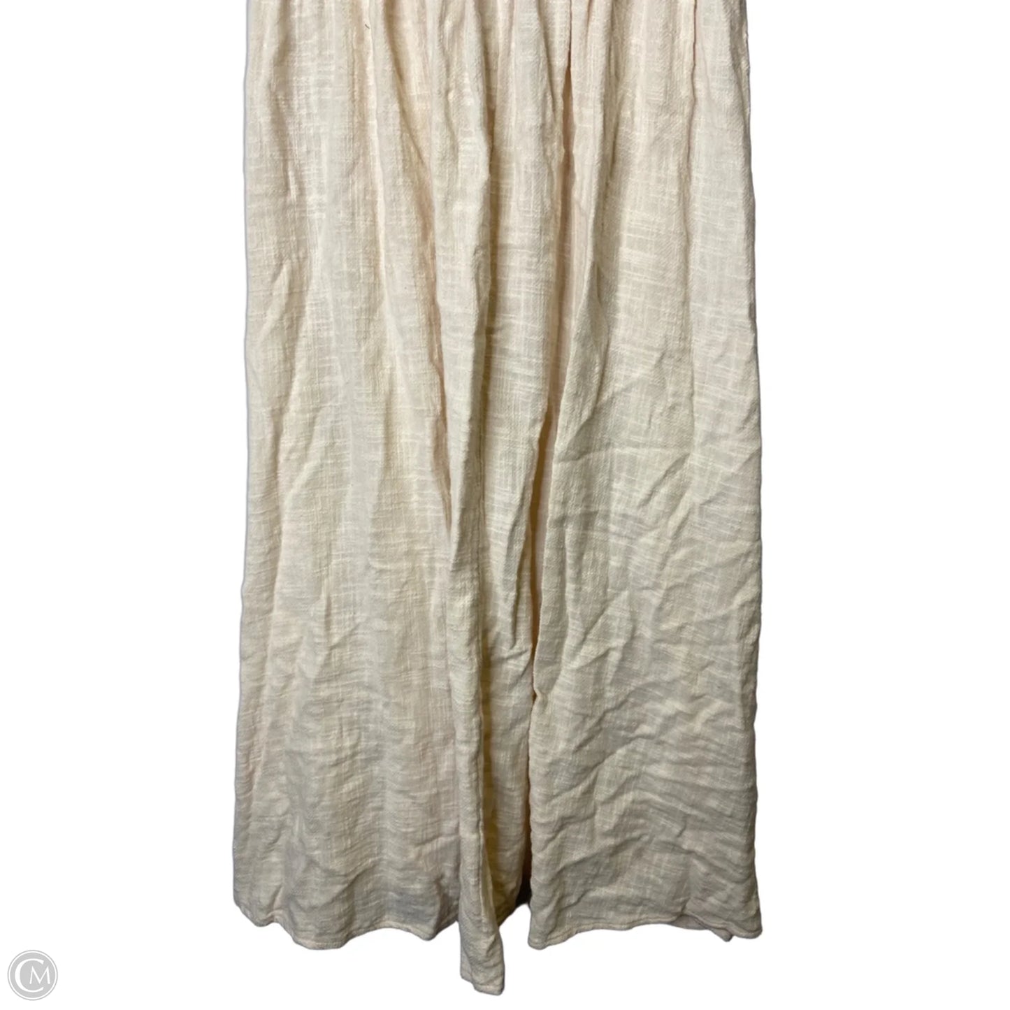 Dress Casual Maxi By Free People In Cream, Size: M