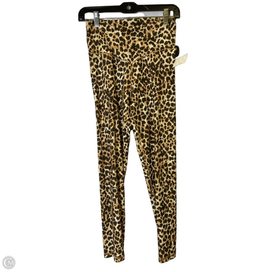 Athletic Leggings By Offline In Animal Print, Size: L