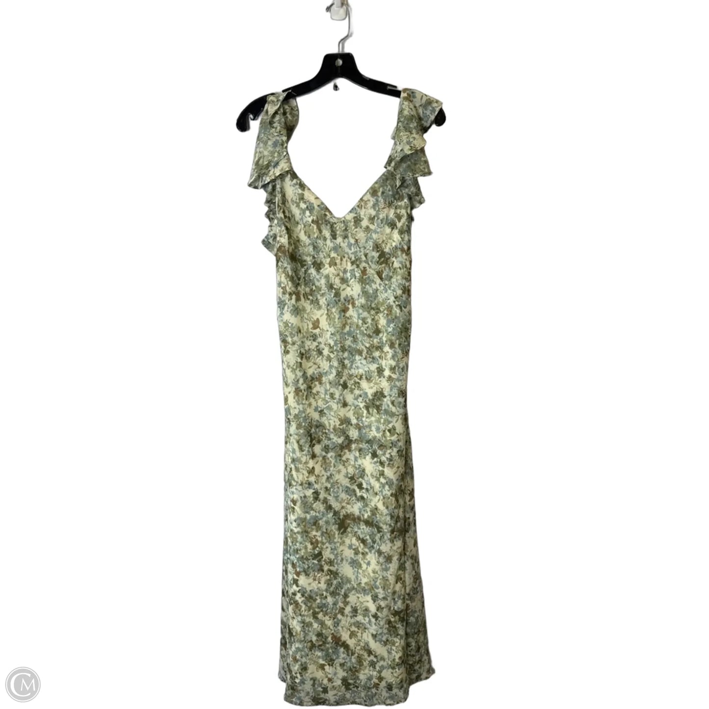 Dress Casual Maxi By Loft In Green, Size: 10
