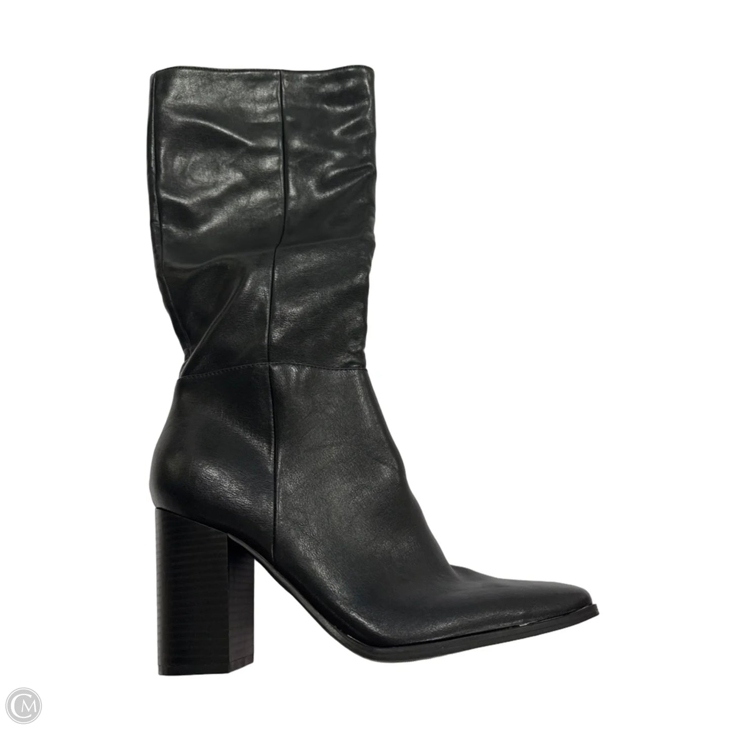 Boots Knee Heels By Unisa In Black, Size: 10