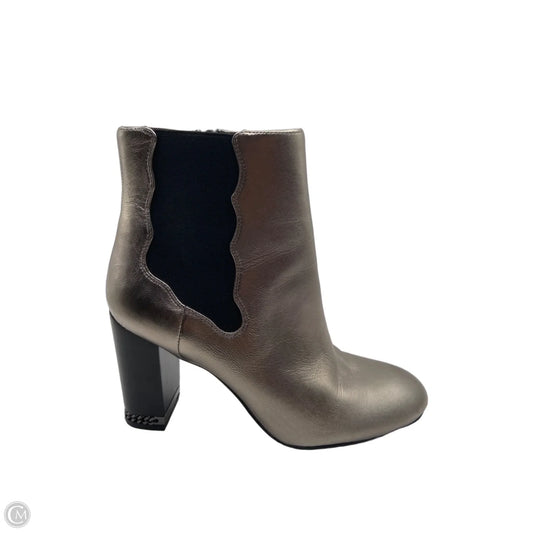 Boots Ankle Flats By Preston And New York In Silver, Size: 9