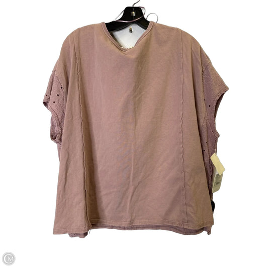 Top Short Sleeve By Altard State In Purple, Size: Xxs
