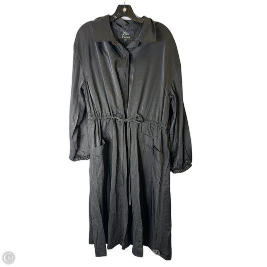 Dress Casual Midi By Clothes Mentor In Black, Size: 1x