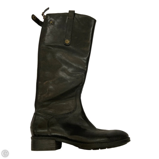 Boots Knee Flats By Sam Edelman In Black, Size: 6