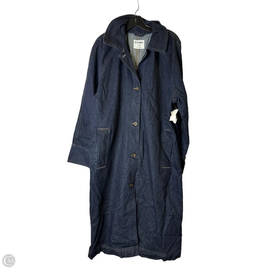 Dress Casual Maxi By Old Navy In Blue Denim, Size: L
