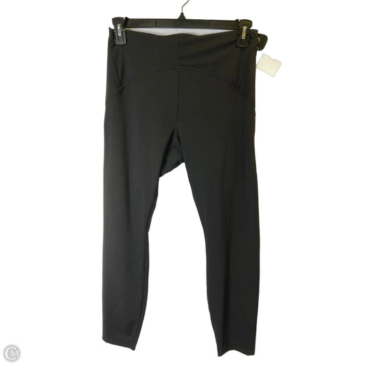 Athletic Leggings By Lululemon In Black, Size: 12