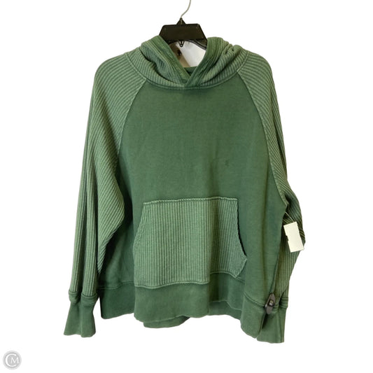Sweatshirt Hoodie By Aerie In Green, Size: M
