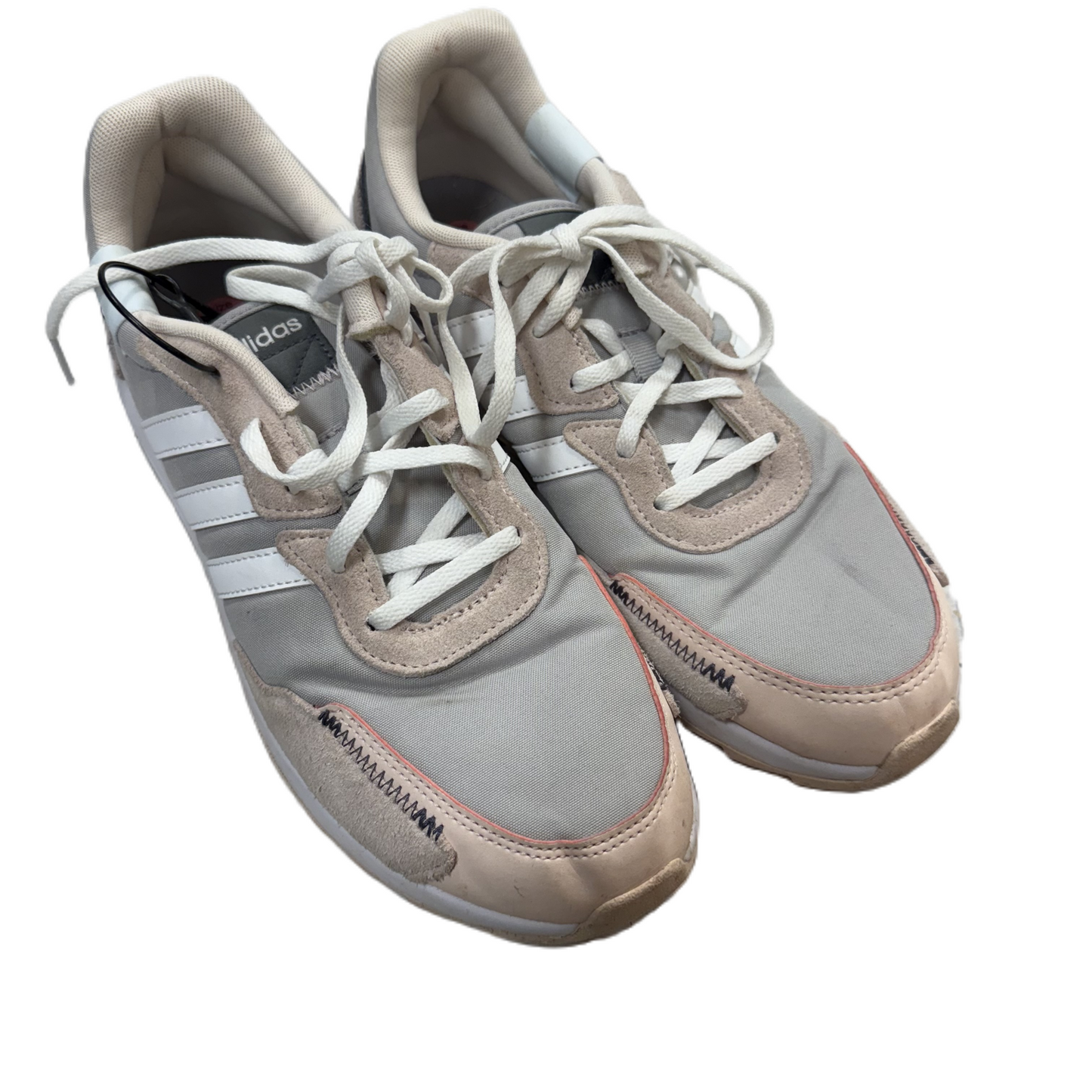 Shoes Athletic By Adidas In Grey, Size: 9