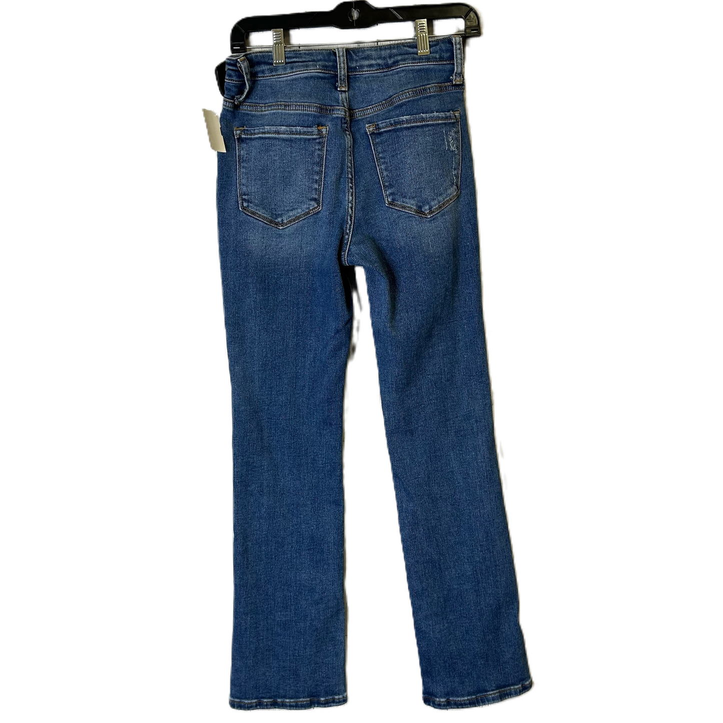 Jeans Straight By Vervet In Blue Denim, Size: 4