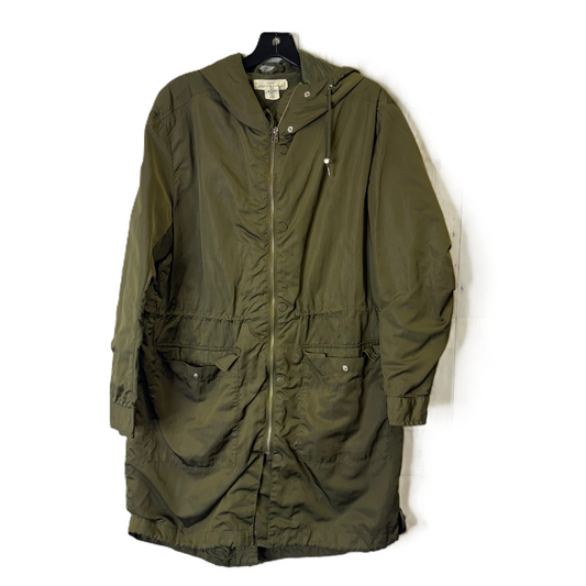 Jacket Windbreaker By Logg In Green, Size: 12